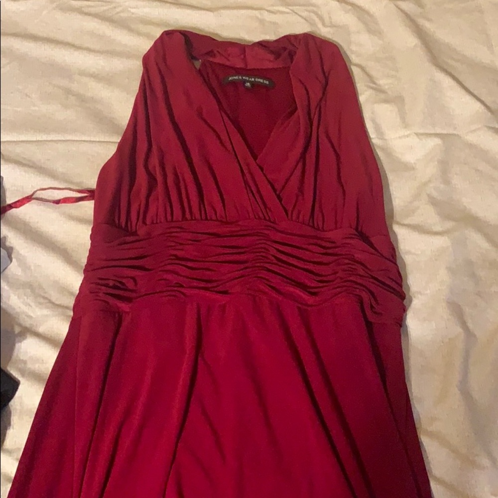 Red dress